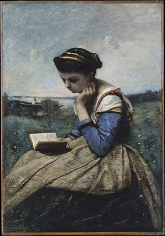 335px-Camille_Corot_-_A_Woman_Reading_-_The_Metropolitan_Museum_of_Art